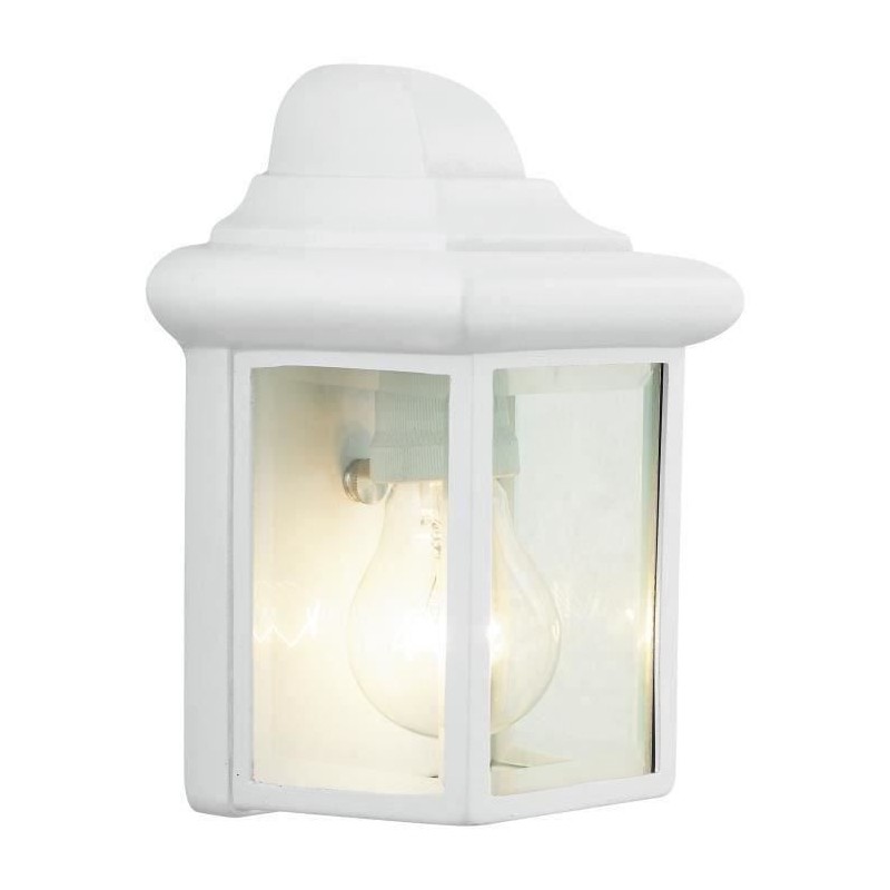 Applique murale extérieure NISSIE blanc E27 40W - BRILLIANT Applique murale extérieure NISSIE blanc E27 40W - BRILLIANT