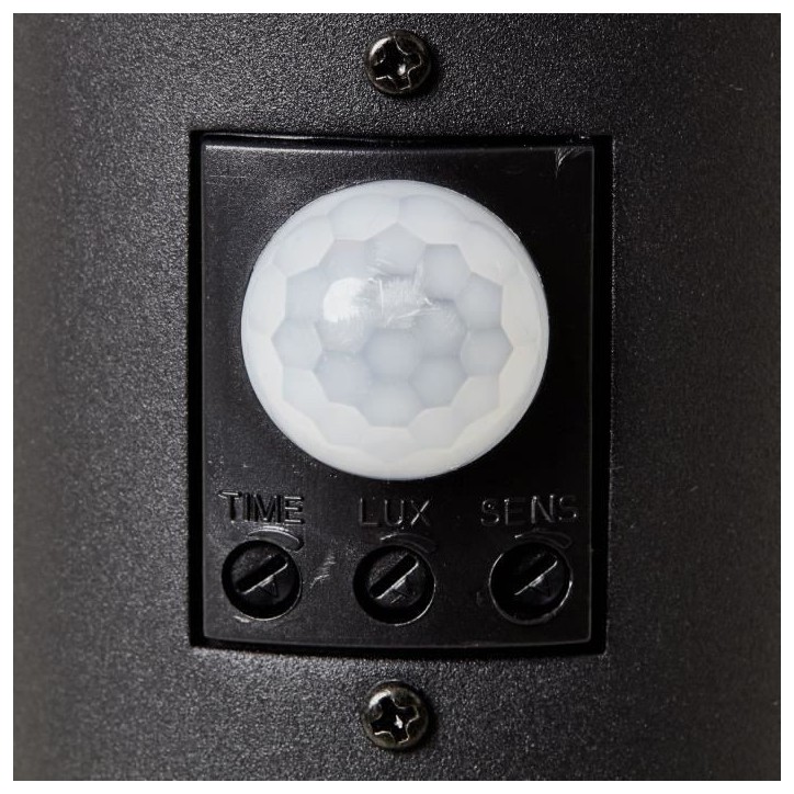 Potelet extérieur avec détecteur de mouvement DODY E27 - BRILLIANT - Noir - Certification IP44 Potelet extérieur avec détecteur de mouvement DODY E27 - BRILLIANT - Noir - Certification IP44