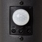 Potelet extérieur avec détecteur de mouvement DODY E27 - BRILLIANT - Noir - Certification IP44 Potelet extérieur avec détecteur de mouvement DODY E27 - BRILLIANT - Noir - Certification IP44
