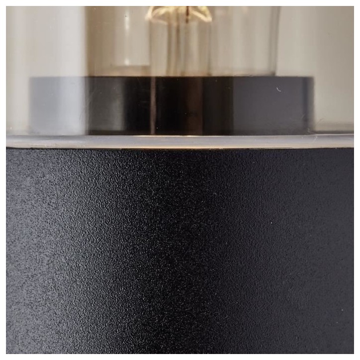 Applique extérieure SERGIORO avec détecteur de mouvement - Noir dépoli - E27 20W - Aluminium/Plastique - IP44 Applique extérieure SERGIORO avec détecteur de mouvement - Noir dépoli - E27 20W - Aluminium/Plastique - IP44