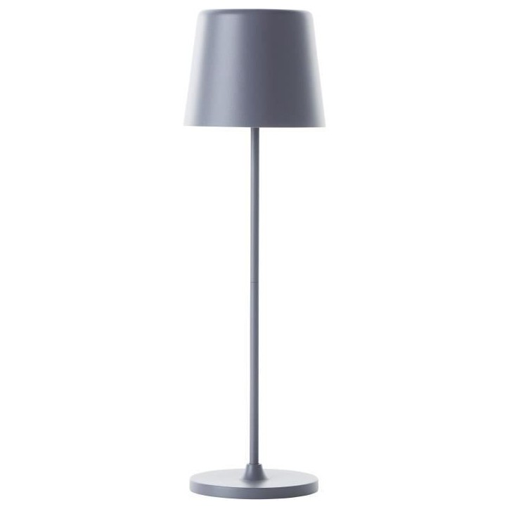 Lampe a poser LED KAAMI BRILLIANT - 2W - IP44 - Métal et plastique - Gris