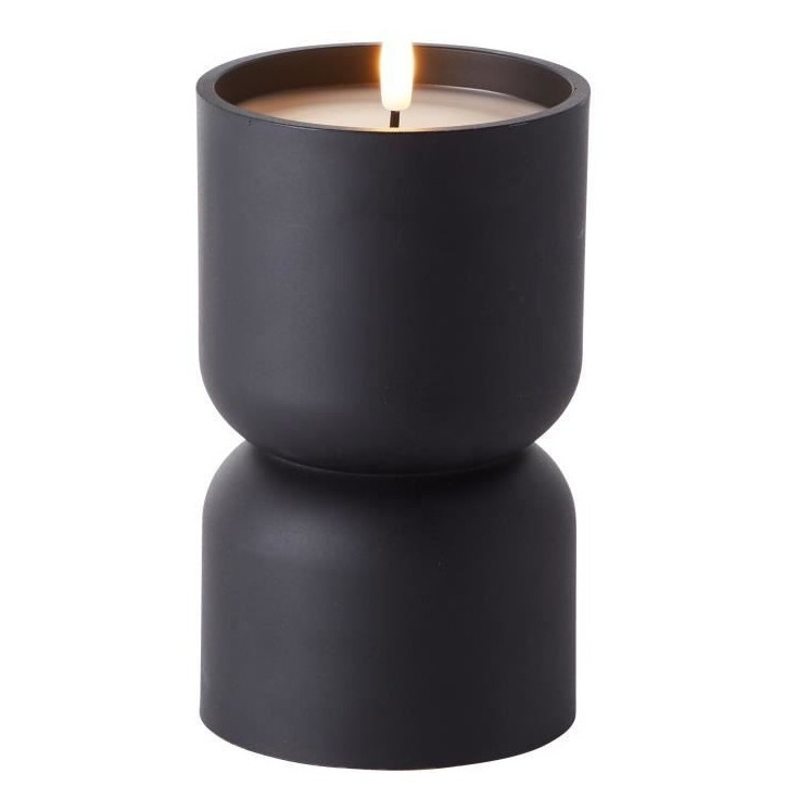 Lampe de table d'extérieur - BRILLIANT - LOVERE - Forme bougie - Plastique - 3 W - Noir