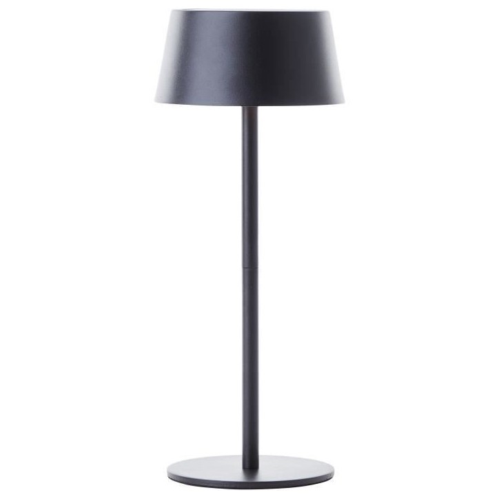 Lampe de table d'extérieur - BRILLIANT - PICCO - LED et solaire - Métal et plastique - 5 W - Noir dépoli Lampe de table d'extérieur - BRILLIANT - PICCO - LED et solaire - Métal et plastique - 5 W - Noir dépoli