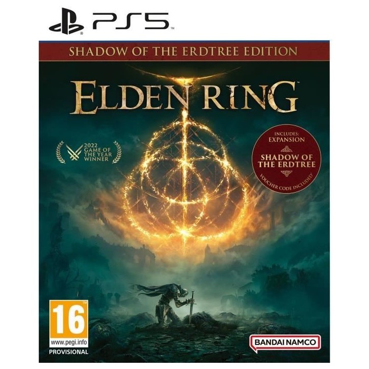 Elden Ring Shadow Of The Erdtree Goty - Jeu PS5 Elden Ring Shadow Of The Erdtree Goty - Jeu PS5