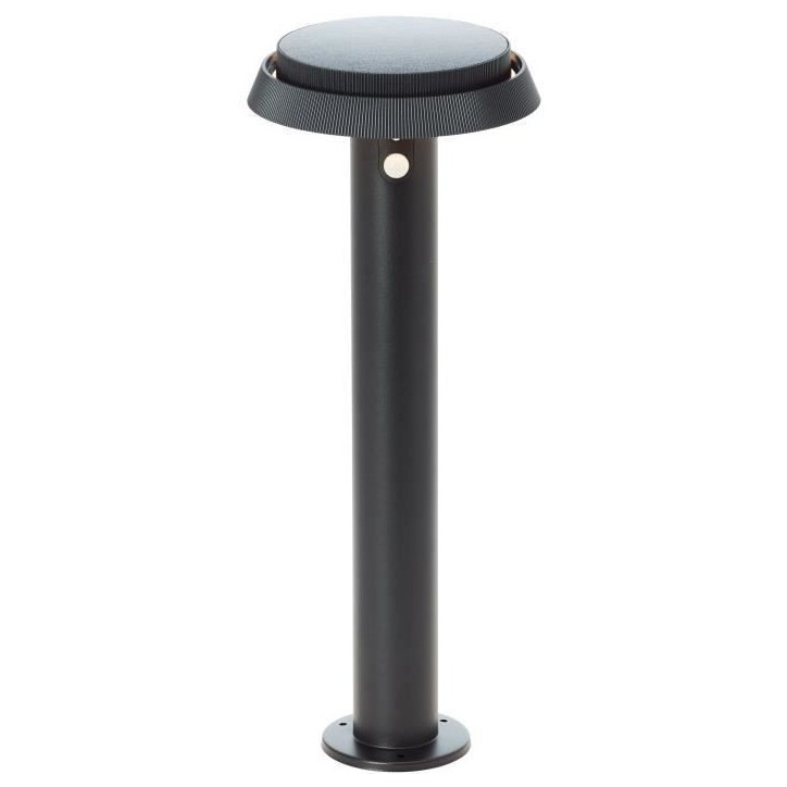 Lampe Borne extérieure Led - BRILLIANT - ALVERO - LED et solaire - Détecteur de mouvement - 4 Watts