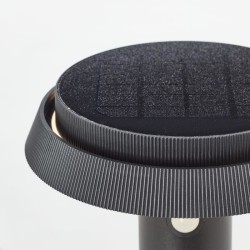 Lampe Borne extérieure Led - BRILLIANT - ALVERO - LED et solaire - D