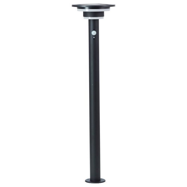 Potelet extérieur - BRILLIANT - GARVINA - LED et solaire - Détecteur de mouvement - Acier inoxydable et plastique - 4 W - Noir Potelet extérieur - BRILLIANT - GARVINA - LED et solaire - Détecteur de mouvement - Acier inoxydable et plastique - 4 W - Noir