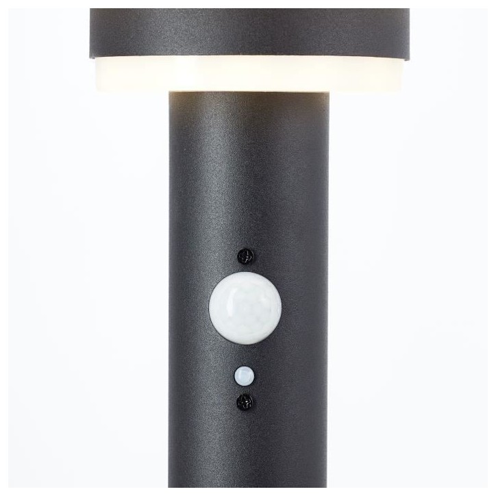 Potelet extérieur - BRILLIANT - GARVINA - LED et solaire - Détecteur de mouvement - Acier inoxydable et plastique - 4 W - Noir Potelet extérieur - BRILLIANT - GARVINA - LED et solaire - Détecteur de mouvement - Acier inoxydable et plastique - 4 W - Noir