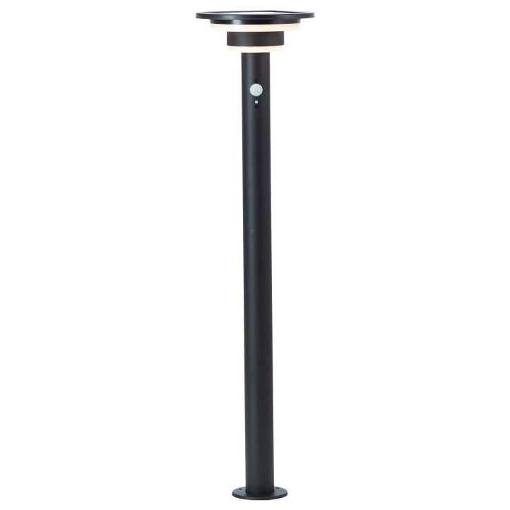 Potelet extérieur - BRILLIANT - GARVINA - LED et solaire - Détecteur de mouvement - Acier inoxydable et plastique - 4 W - Noir Potelet extérieur - BRILLIANT - GARVINA - LED et solaire - Détecteur de mouvement - Acier inoxydable et plastique - 4 W - Noir