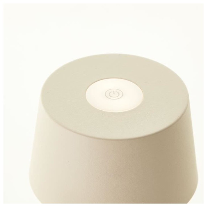 Lampe a poser - BRILLANT - JONA - LED 2W - Métal - IP44 - Beige Lampe a poser - BRILLANT - JONA - LED 2W - Métal - IP44 - Beige