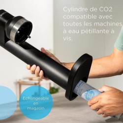 Cylindre CO2 de réserve BRITA - Pour machines a eau pétillante - Gaz