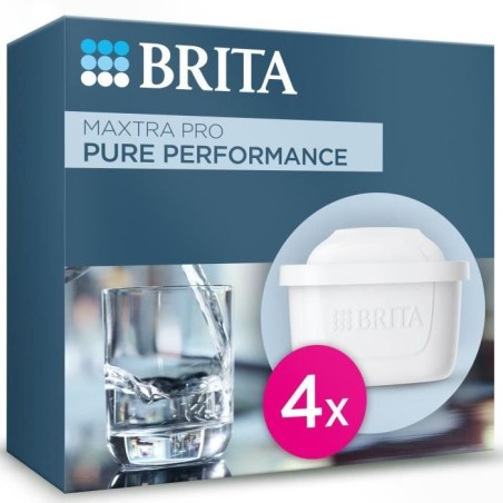 Cartouche BRITA - MAXTRA PRO Pure Performance All-In-1 - Pack de 4 - J