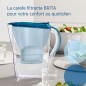 Carafe filtrante BRITA - Marella Bleue - Capacité 2,4L dont 1,4L d'eau filtrée - 1 Cartouche Maxtra Pro All-In-1 incluse Carafe filtrante BRITA - Marella Bleue - Capacité 2,4L dont 1,4L d'eau filtrée - 1 Cartouche Maxtra Pro All-In-1 incluse