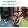 Carafe filtrante BRITA - Marella Bleu XL - Capacité 3,5L dont 2,5L d'