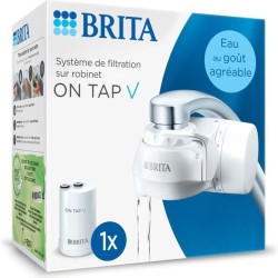 Systeme filtration a eau BRITA - ON TAP - Jusqu'a 4 mois d'eau filtré