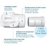 Systeme filtration a eau BRITA - ON TAP - Jusqu'a 4 mois d'eau filtré