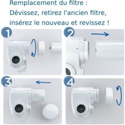 Systeme filtration a eau BRITA - ON TAP - Filtre de rechange - Jusqu'a