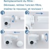 Systeme filtration a eau BRITA - ON TAP - Filtre de rechange - Jusqu'a