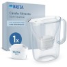 Carafe filtrante BRITA - Style Essential Blanche - Capacité 2,4L dont