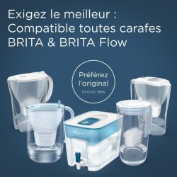 Carafe filtrante BRITA - Style Essential Blanche - Capacité 2,4L dont