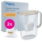 Carafe filtrante BRITA - Style Essential Sable - Capacité 2,4L dont 1,4L d'eau filtrée - 2 filtres Maxtra Pro Expert anti-tart Carafe filtrante BRITA - Style Essential Sable - Capacité 2,4L dont 1,4L d'eau filtrée - 2 filtres Maxtra Pro Expert anti-tart