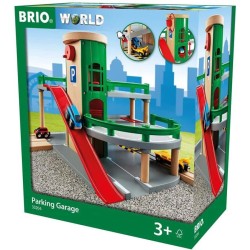 Garage Rail / Route BRIO World - Ravensburger - 3 niveaux - Mixte des