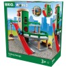 Garage Rail / Route BRIO World - Ravensburger - 3 niveaux - Mixte des