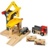 Brio World Grue de Chargement de Marchandises - Accessoire pour circui