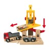 Brio World Grue de Chargement de Marchandises - Accessoire pour circui