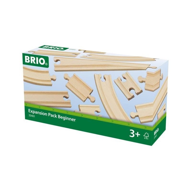 BRIO Coffret Evolution Débutants - 11 Rails-7312350334012-A partir de