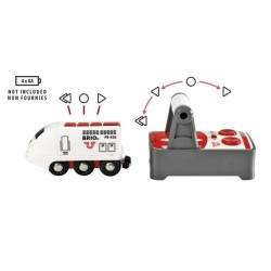 Train de Voyageur Radiocommandé BRIO World - Accessoire son & lumiere