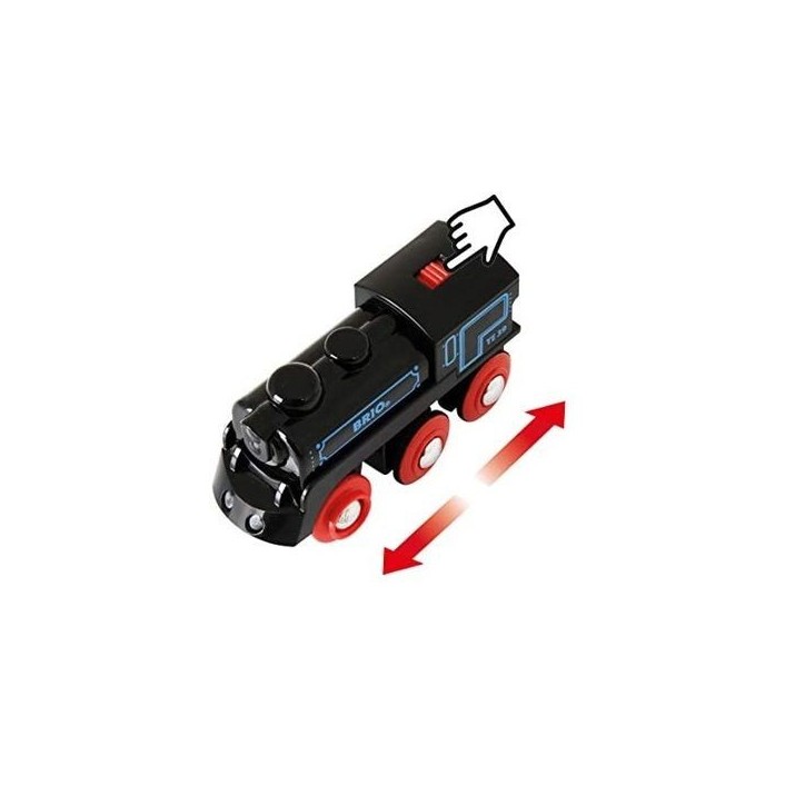 Locomotive rechargeable BRIO World - Ravensburger - Jaune - Mixte des 3 ans