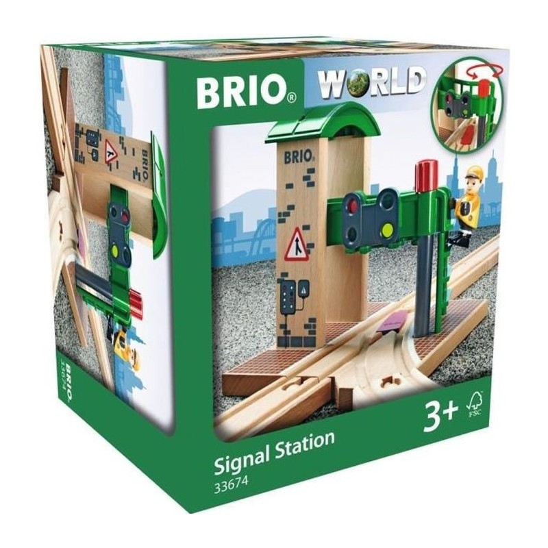 Brio World Station de Controle et d'Aiguillage - Accessoire pour circu Brio World Station de Controle et d'Aiguillage - Accessoire pour circu