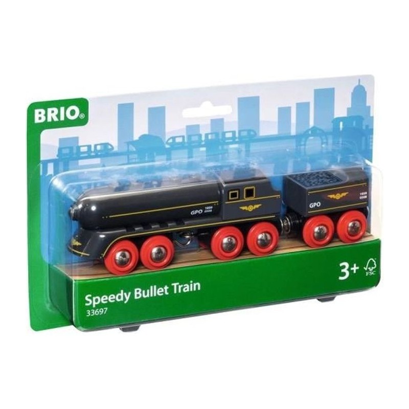 Train Grande Vitesse en bois BRIO - Ravensburger - Mixte des 3 ans Train Grande Vitesse en bois BRIO - Ravensburger - Mixte des 3 ans