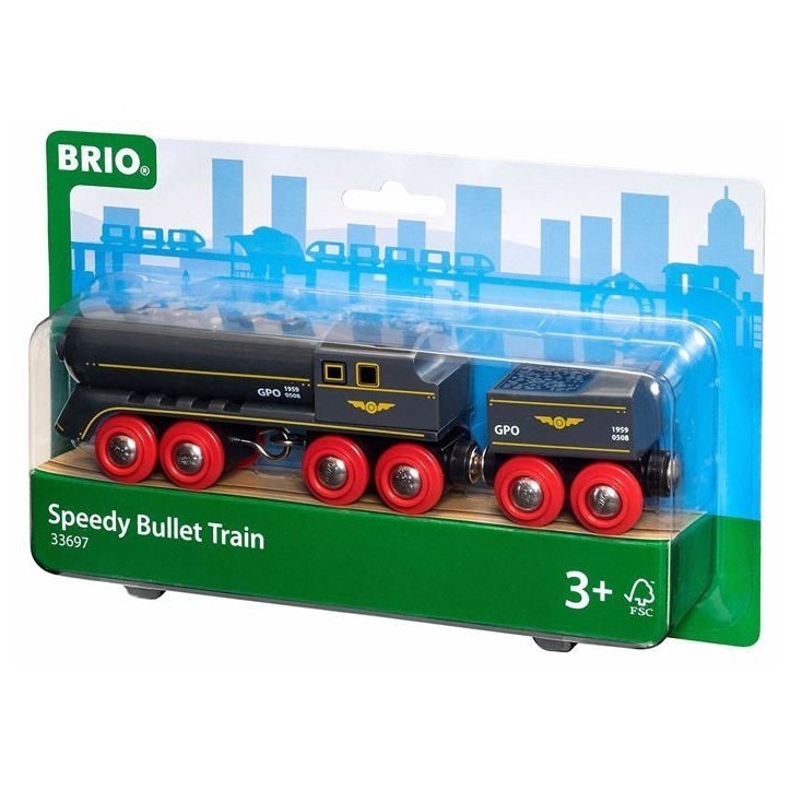 Train Grande Vitesse en bois BRIO - Ravensburger - Mixte des 3 ans