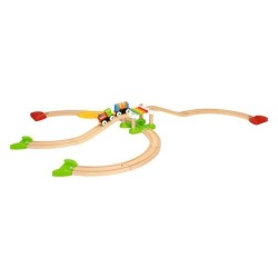 Circuit de train en bois BRIO Mon Premier Circuit de Découverte - Cof