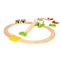 Circuit de train en bois BRIO Mon Premier Circuit de Découverte - Cof