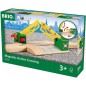 Passage a niveau magnétique Brio 33750 - Accessoire pour circuit de train en bois
