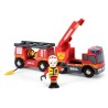 Camion de Pompiers Son et Lumiere BRIO - Ravensburger - Lance a incend