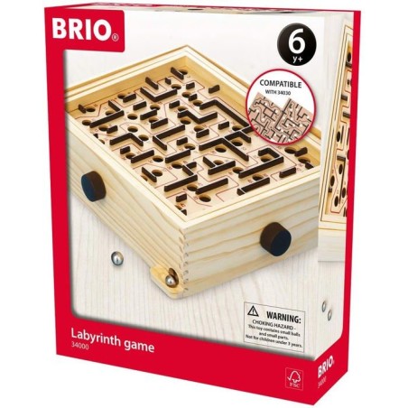 Jeu de Labyrinthe BRIO en bois - Ravensburger - Mixte - A partir de 6 ans