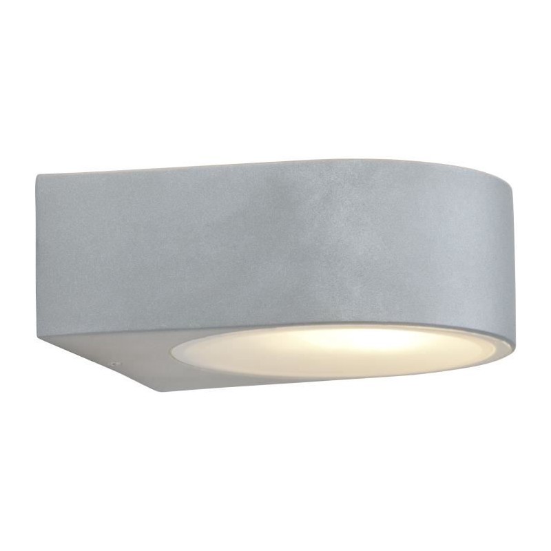 BRILLIANT - TYLER Applique extérieure - coloris titane - métal/verre BRILLIANT - TYLER Applique extérieure - coloris titane - métal/verre