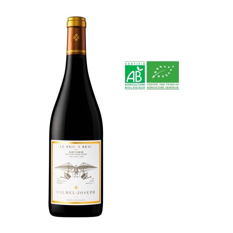 Calmel & Joseph Les Terroirs Le Bric a Brac 2020 Saint Chinian - Vin r Calmel & Joseph Les Terroirs Le Bric a Brac 2020 Saint Chinian - Vin r