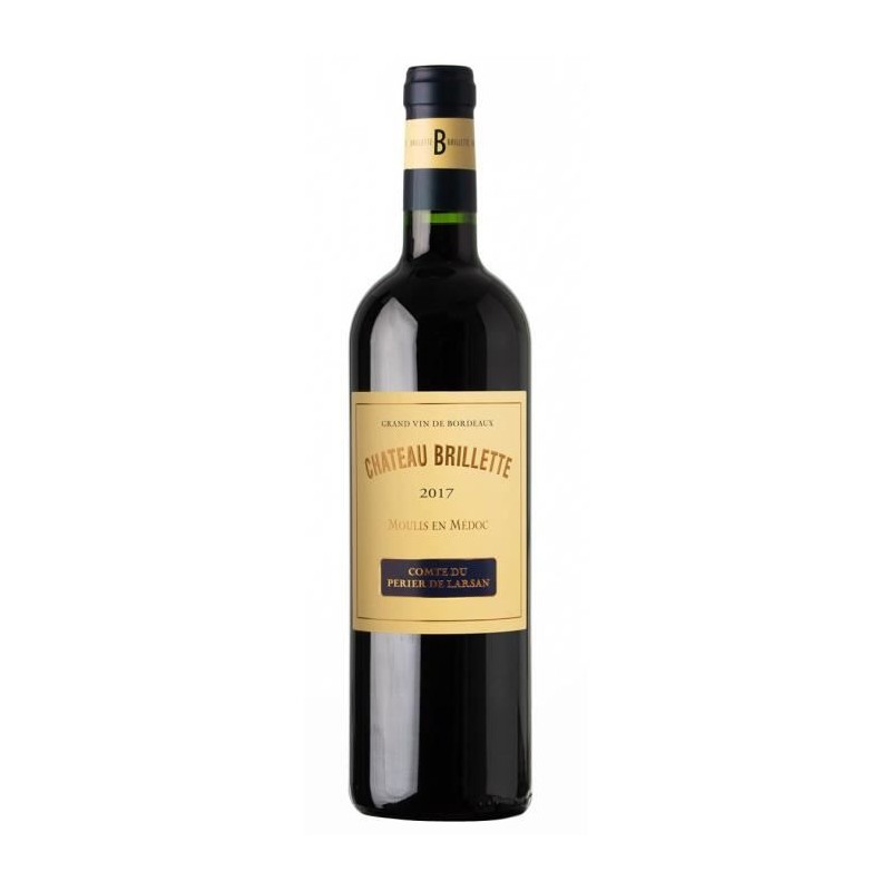 Château Brillette 2017 Moulis en Médoc - Vin rouge de Bordeaux Château Brillette 2017 Moulis en Médoc - Vin rouge de Bordeaux