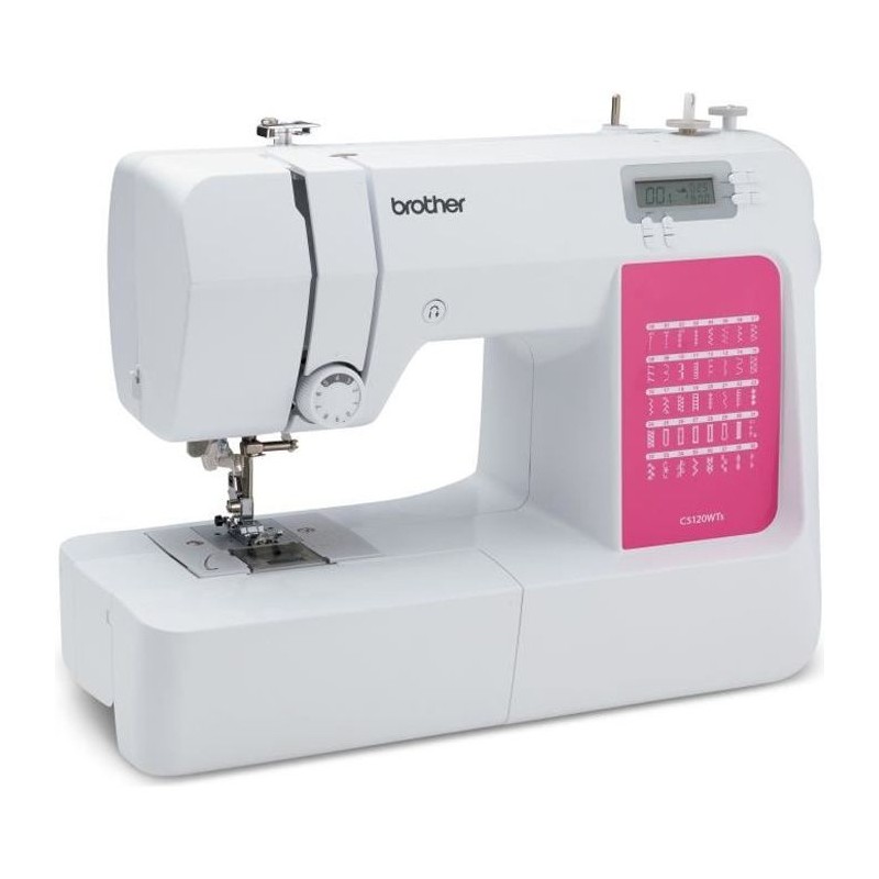 Machine a coudre électronique BROTHER CS120WTs - Ecran LCD - LED - Vi