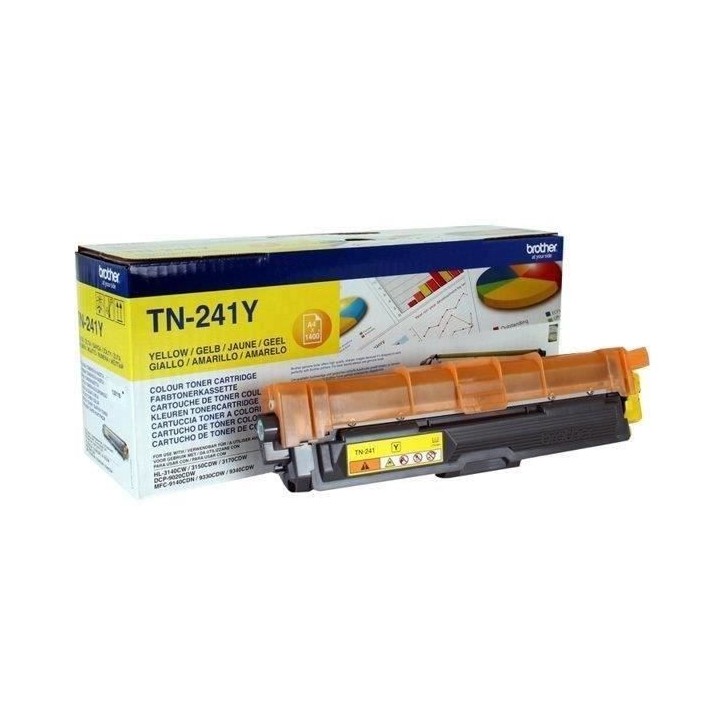 Brother TN-241 Toner Laser Jaune Brother TN-241 Toner Laser Jaune