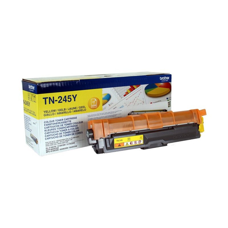 Brother TN-245 Toner Laser Jaune Brother TN-245 Toner Laser Jaune