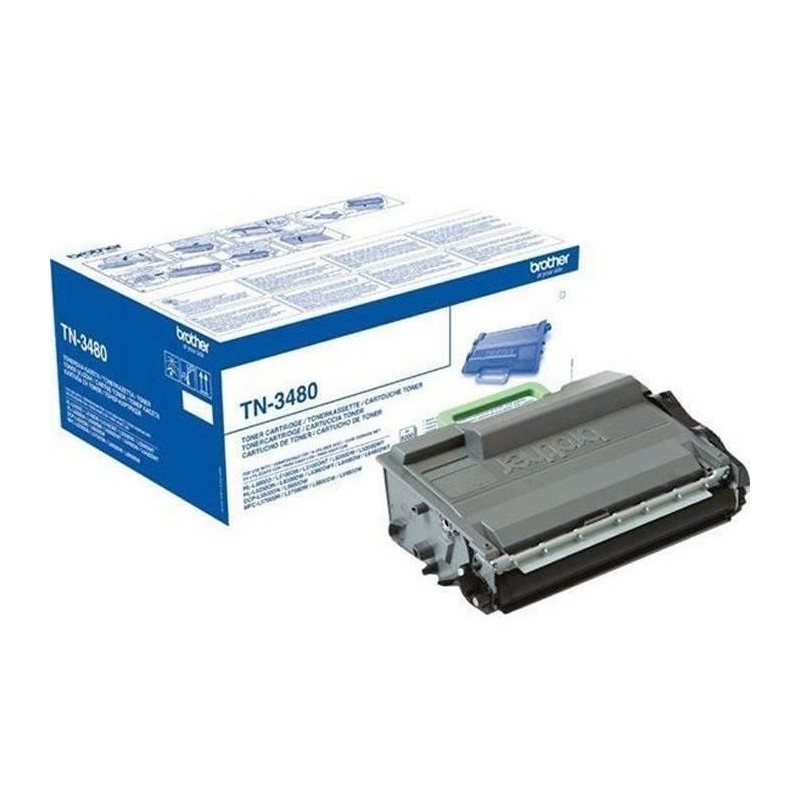 Cartouche de toner BROTHER TN3480 a rendement élevé - Noir Cartouche de toner BROTHER TN3480 a rendement élevé - Noir