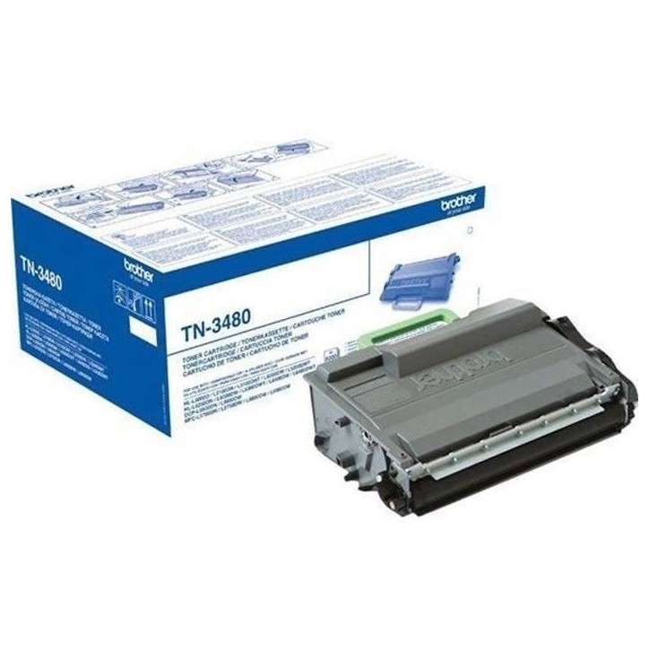 Cartouche de toner BROTHER TN3480 a rendement élevé - Noir Cartouche de toner BROTHER TN3480 a rendement élevé - Noir