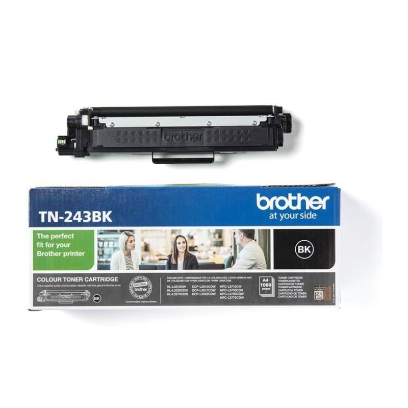 Toner noir standard - BROTHER - TN243BK - 1 000 pages Toner noir standard - BROTHER - TN243BK - 1 000 pages