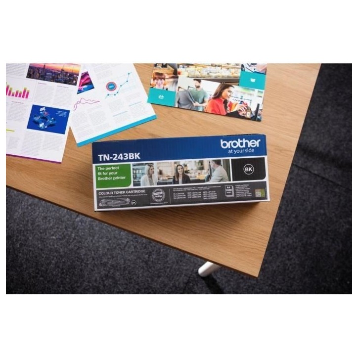 Toner noir standard - BROTHER - TN243BK - 1 000 pages Toner noir standard - BROTHER - TN243BK - 1 000 pages